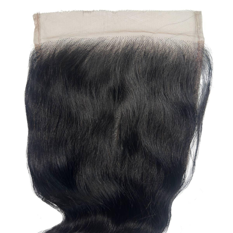 Jet Black Body Wave 6x6 HD Lace Closure