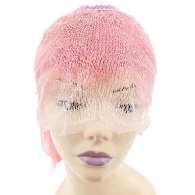 Cotton Candy 13x4 Transparent Lace Front Bob Wig