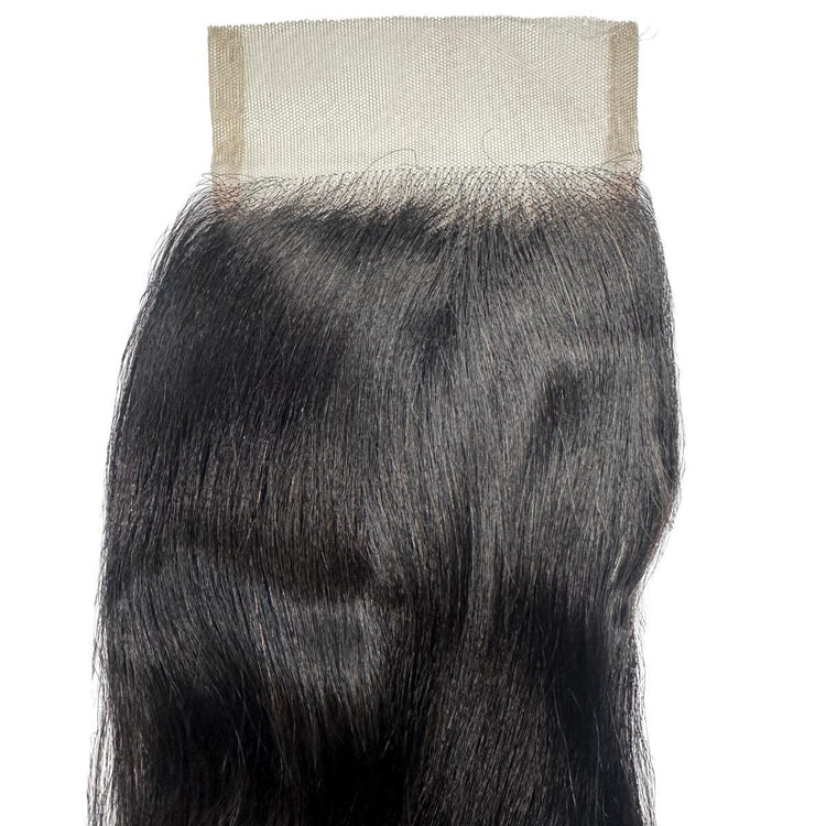 Yaki Straight 4x4 Transparent Lace Closure