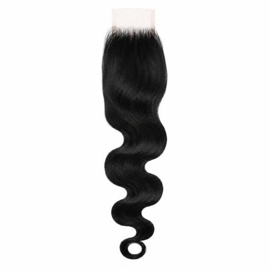 Jet Black Body Wave 2x6 HD Lace Closure