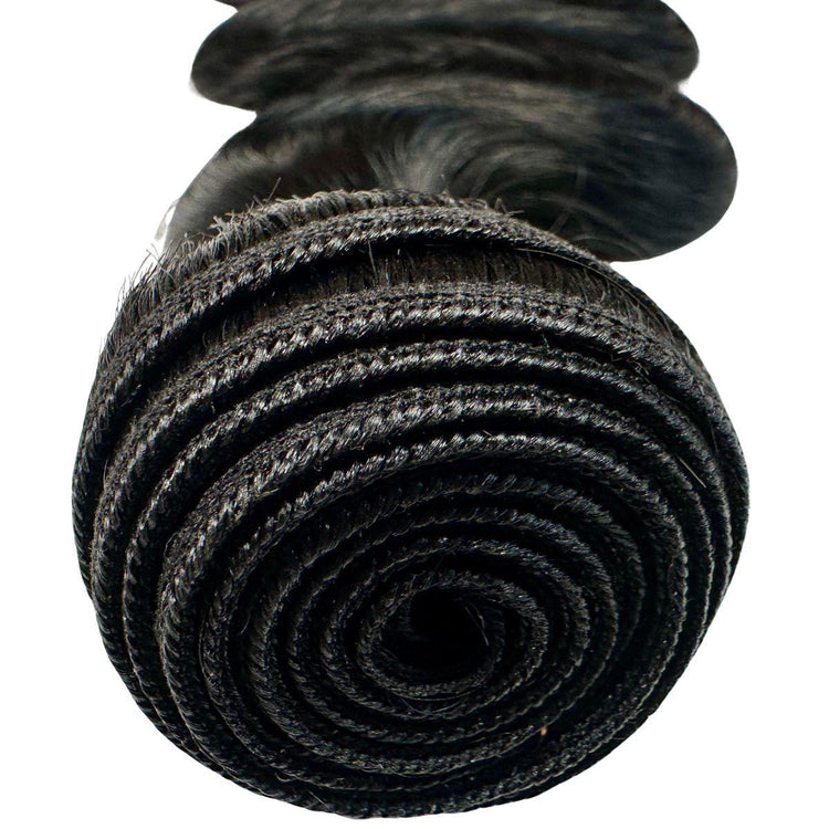 Jet Black Body Wave  Human Hair Bundles
