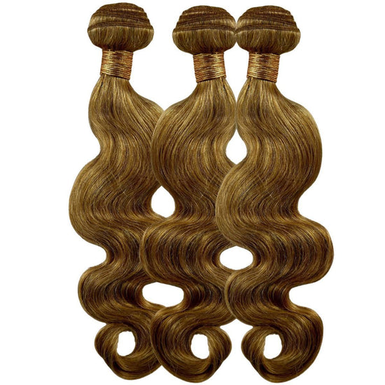 Honey Blonde Body Wave Human Hair Bundle Deal
