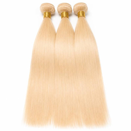 Blonde Straight Human Hair Bundle Deal