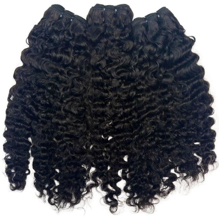 Burmese Curly Human Hair Bundle Deal