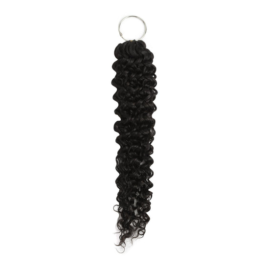 20" Water Wave Feather Crochet