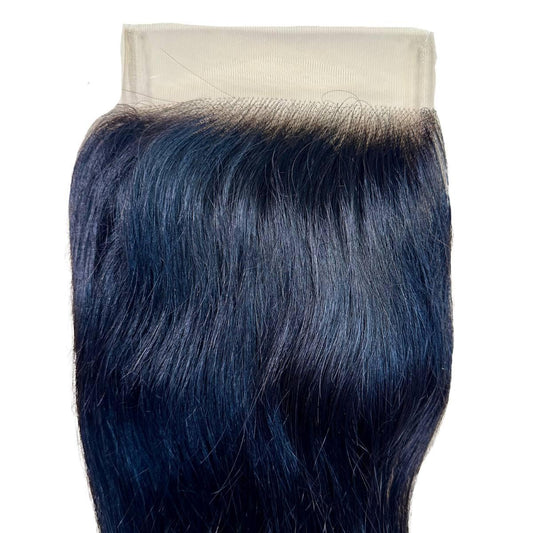 Straight 5x5 Transparent Lace Closure