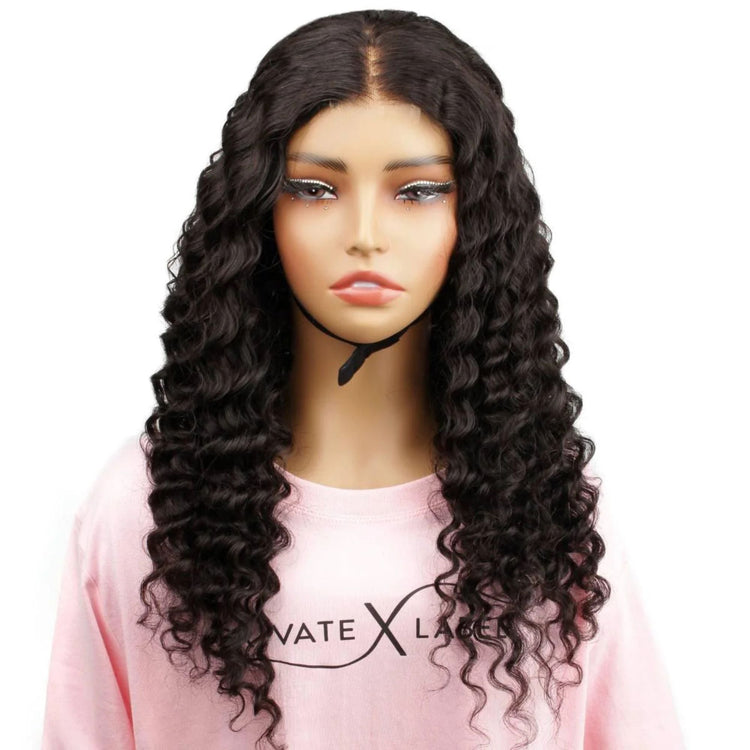 Glueless Deep Wave 2x6 HD Lace Closure Wig