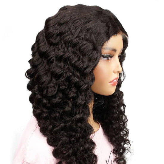 Glueless Deep Wave 2x6 HD Lace Closure Wig