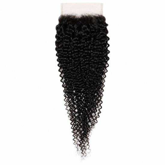 Jerry Curl 4x4 Transparent Lace Closure