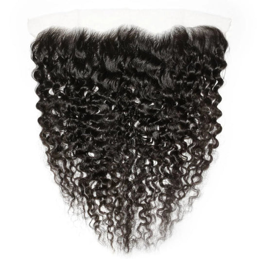 Raw Burmese Curly 13x4 HD Lace Hair Frontal