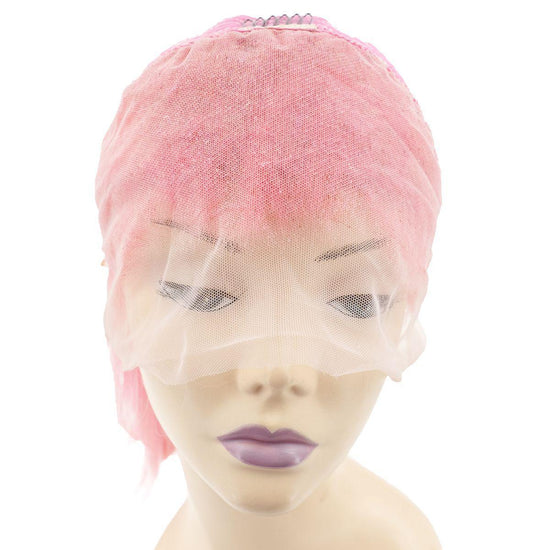 Cotton Candy 13x4 Transparent Lace Front Bob Wig