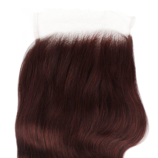 Burgundy Body Wave 5x5 HD Lace Closure