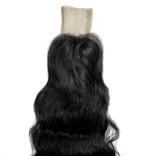 Raw Indian Curly 2x6 Transparent Lace Closure