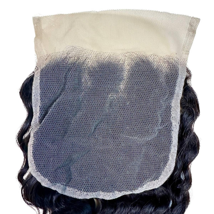 Deep Wave 5x5 Transparent Lace Closure