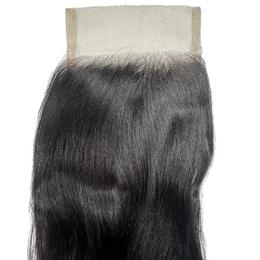 Yaki Straight 4x4 Transparent Lace Closure