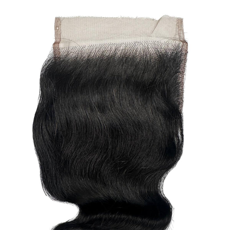 Jet Black Body Wave 4x4 HD Lace Closure
