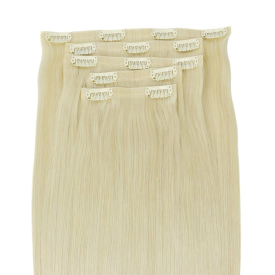 Platinum Blonde Invisible Clip-ins